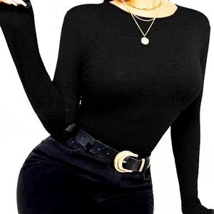 Essnce Solid Slim Fit Tee